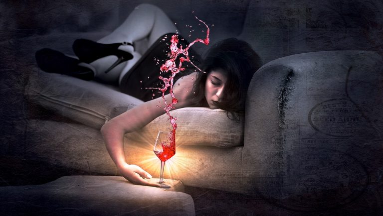 Derramando vino
